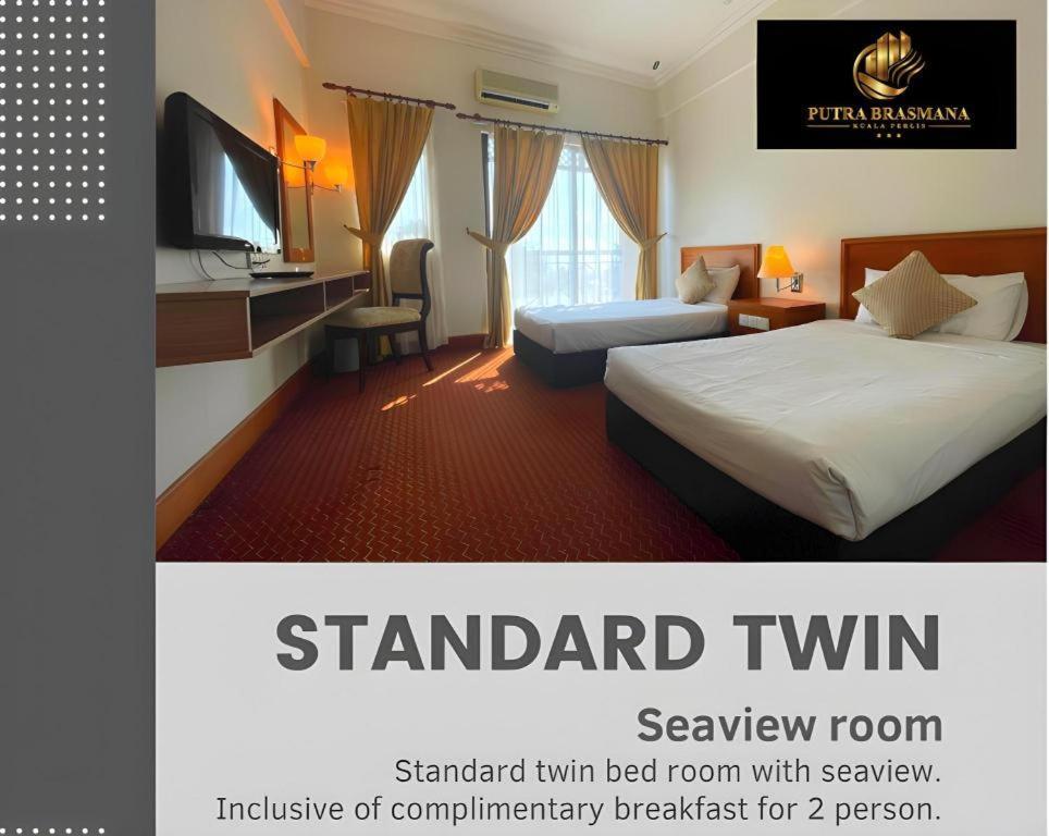 Putra Brasmana Hotel Kuala Perlis Exteriör bild